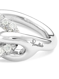 Catene 18K White Gold & Diamond Ring