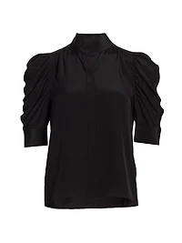 Gillian Silk Top