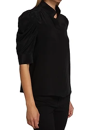 Gillian Silk Top