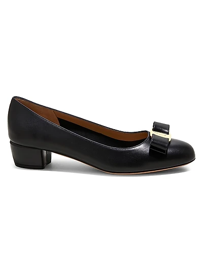 Vara 30MM Leather Pumps