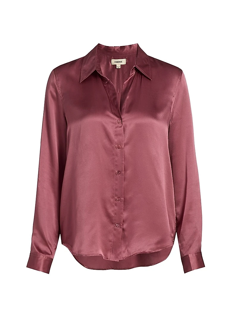 Tyler Silk Satin Blouse