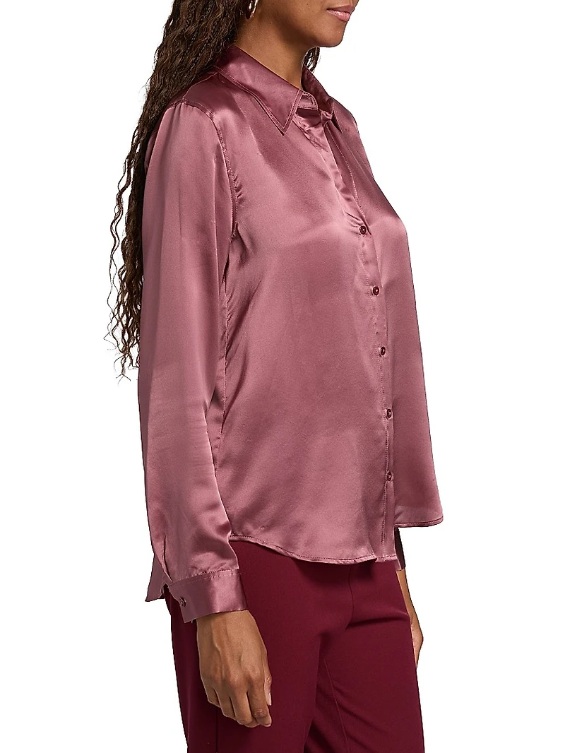 Tyler Silk Satin Blouse