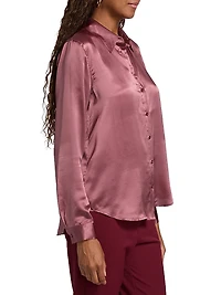 Tyler Silk Satin Blouse