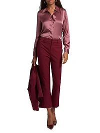 Tyler Silk Satin Blouse