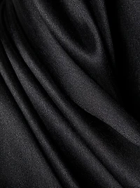 Bow-Back Trapeze Dress