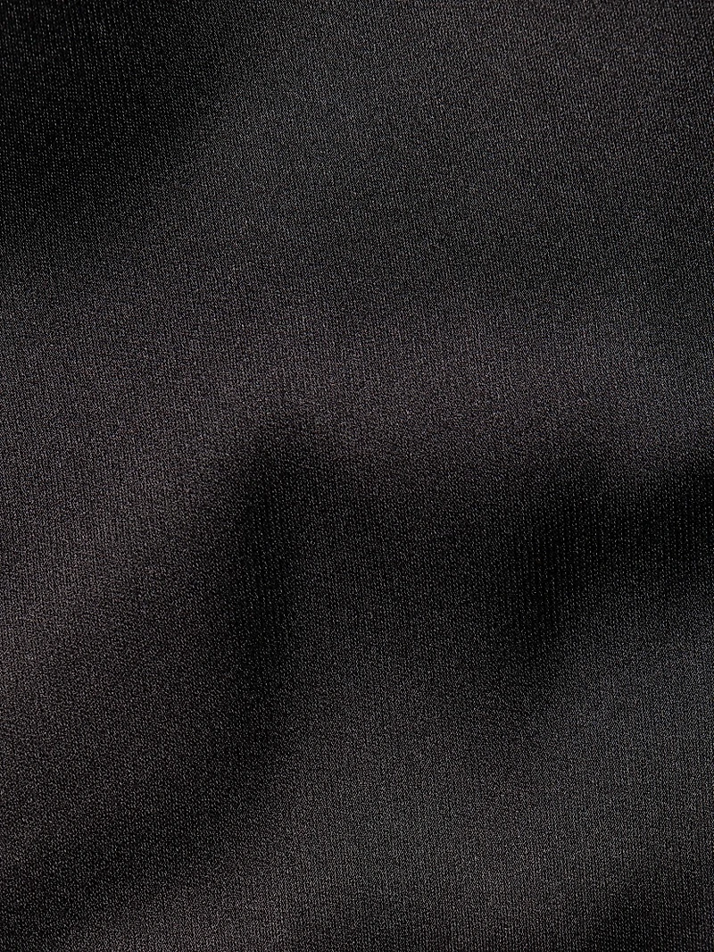 Satin One-Shoulder Gown