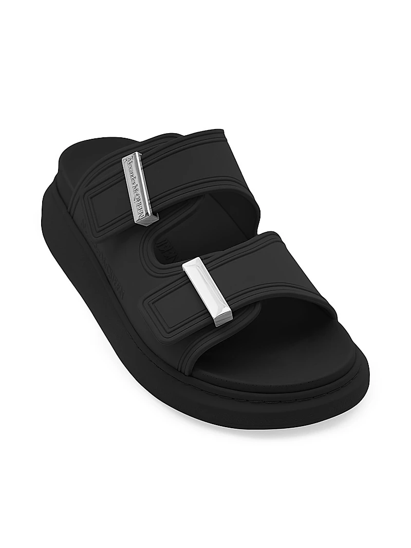 Rubber Double-Strap Slides