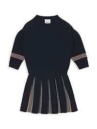 Little Girl's & Girl's Amelia Icon Stripe Sweater