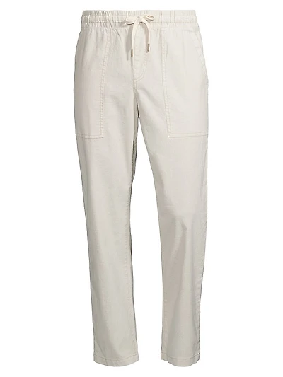 Gobi Stretch Linen-Blend Pants