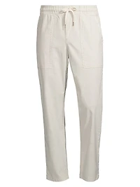 Gobi Stretch Linen-Blend Pants