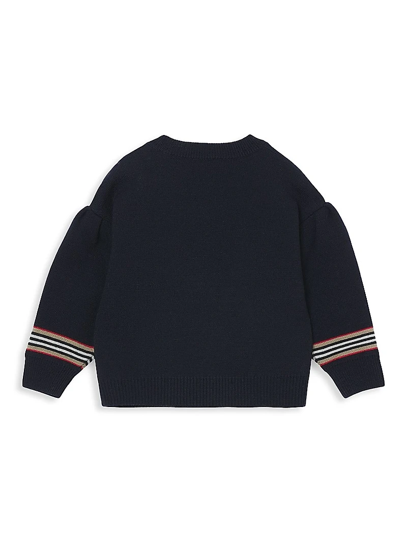 Baby's & Little Girl's Amelia Icon Stripe Sweater