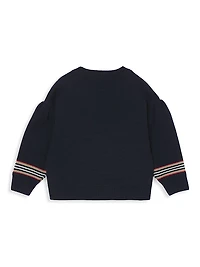 Baby's & Little Girl's Amelia Icon Stripe Sweater