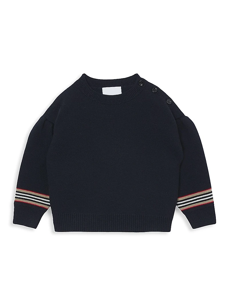 Baby's & Little Girl's Amelia Icon Stripe Sweater