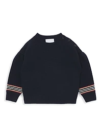 Baby's & Little Girl's Amelia Icon Stripe Sweater
