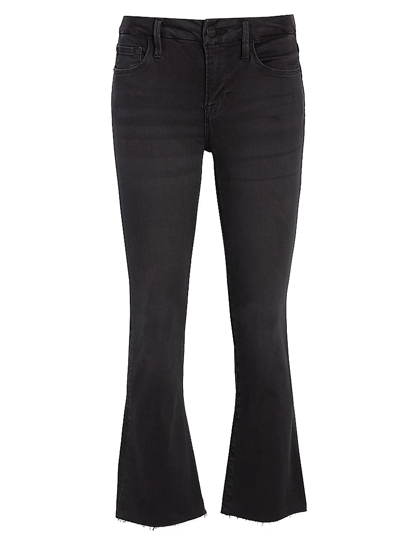 Le Cropped Mini Bootcut Jeans