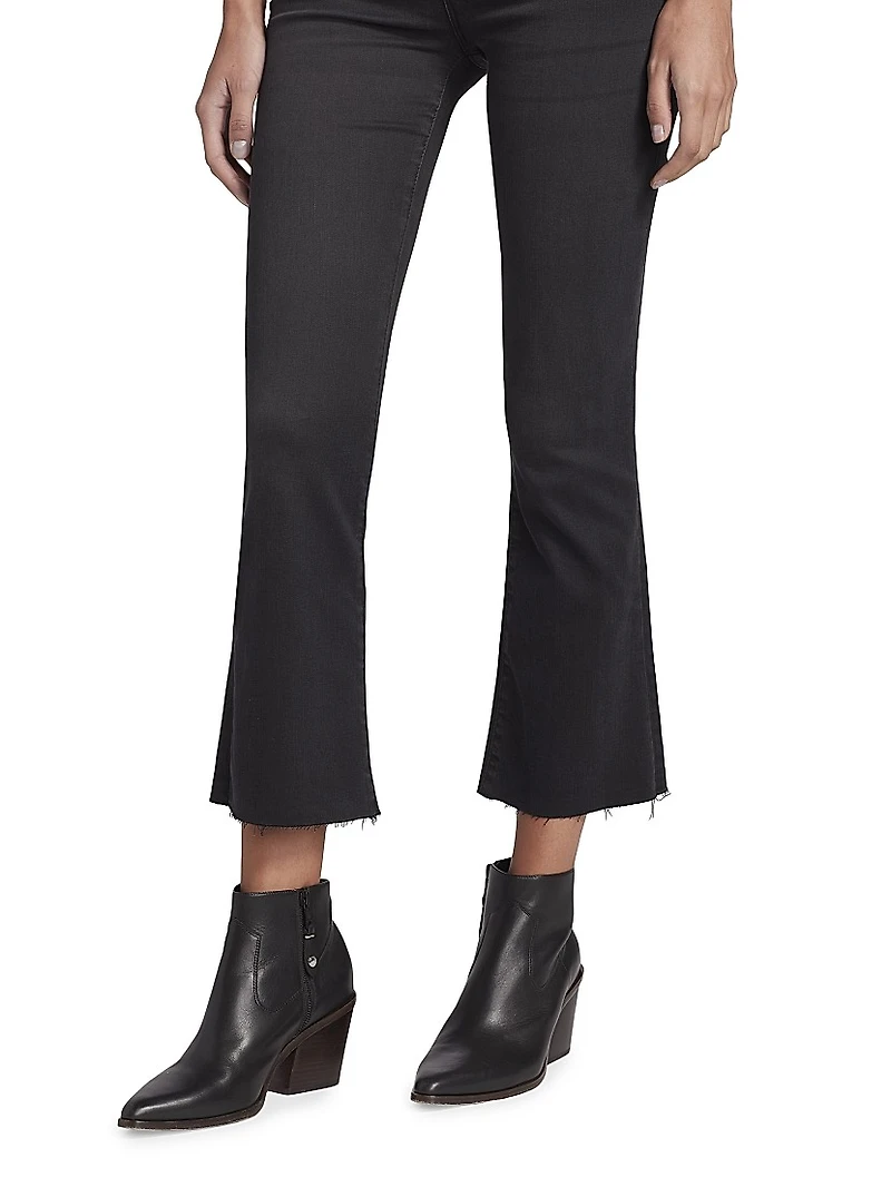 Le Cropped Mini Bootcut Jeans