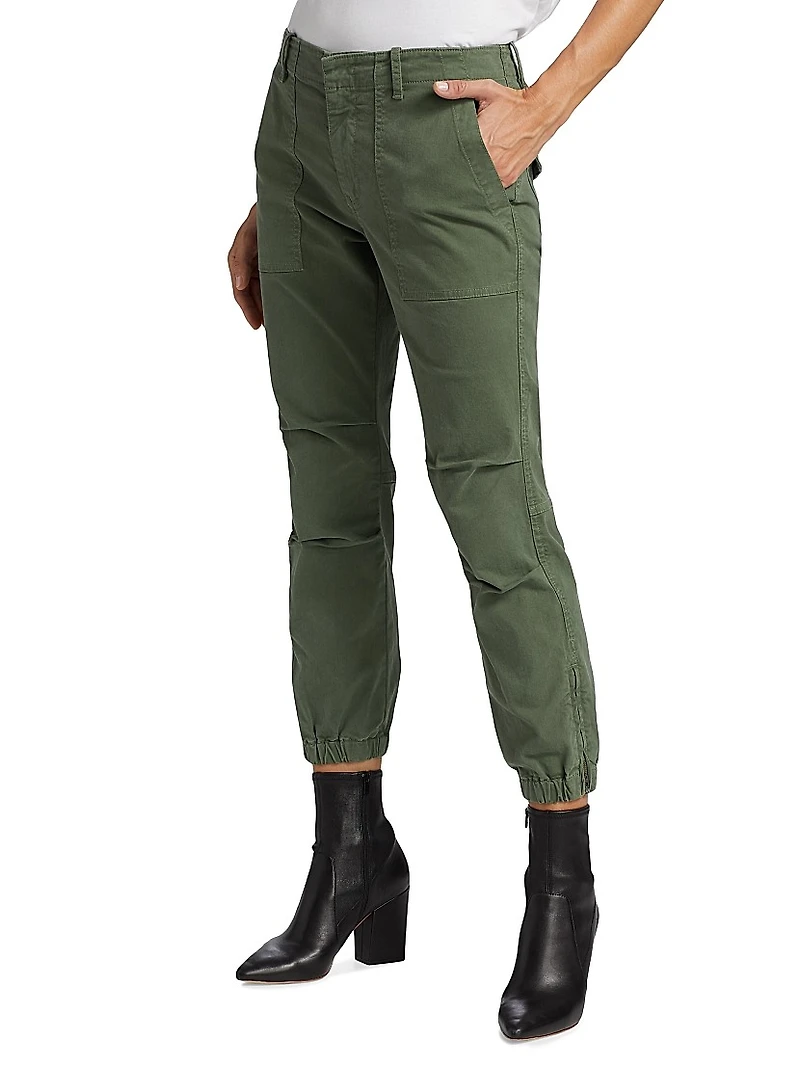 Cropped Military Pants