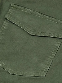 Cropped Military Pants