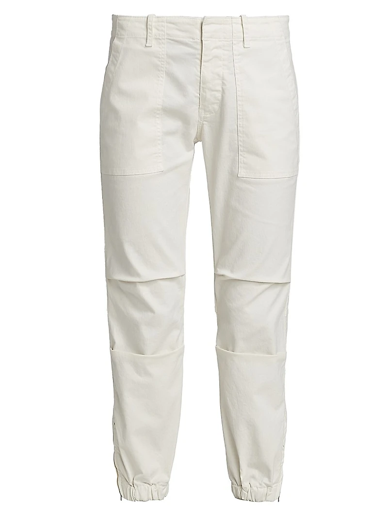 Cropped Military Pants