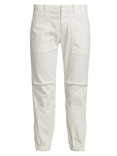 Cropped Military Pants