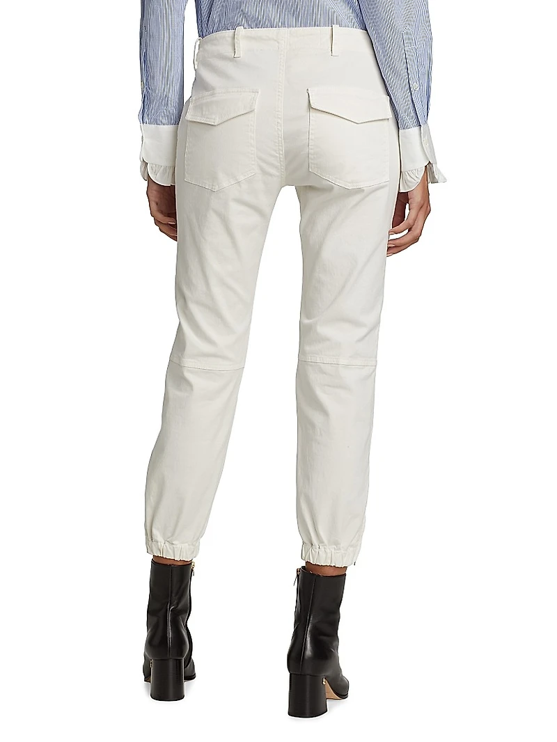 Cropped Military Pants