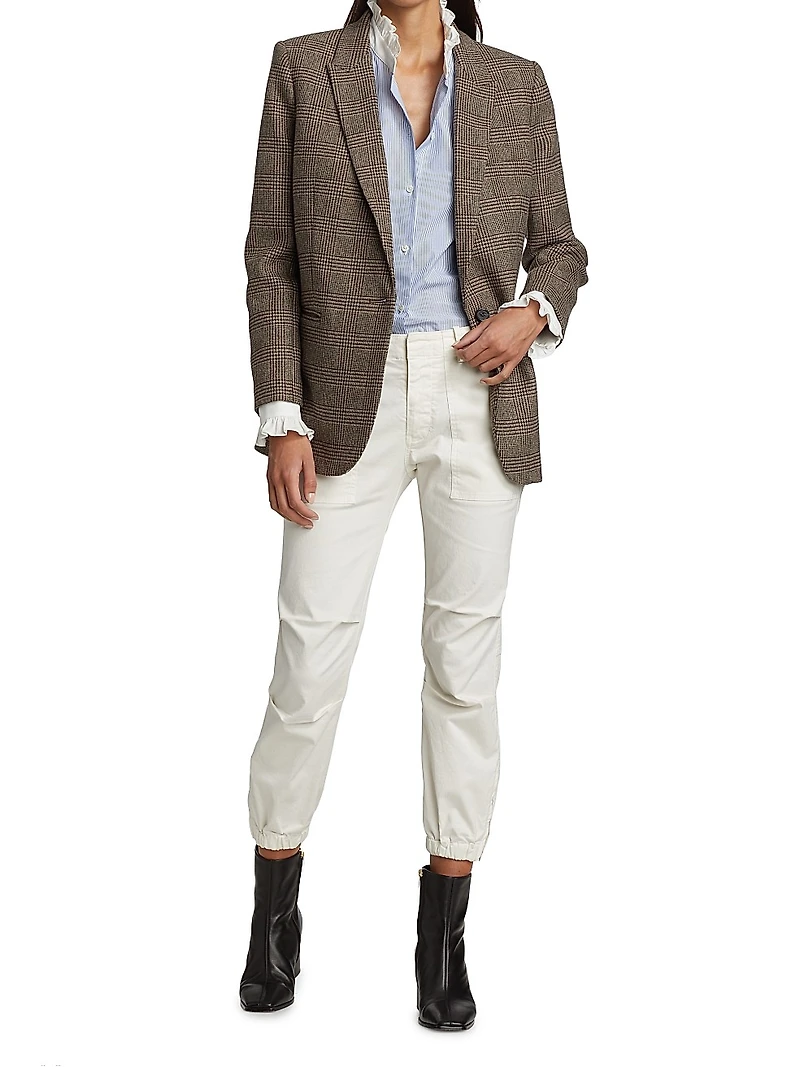 Cropped Military Pants