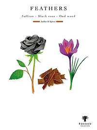 Feathers Max16 Candle