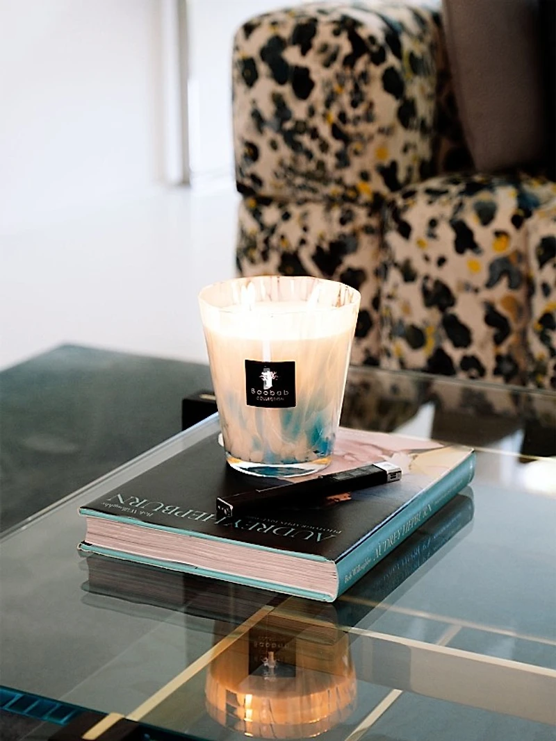 Pearls Max35 Sapphire Candle