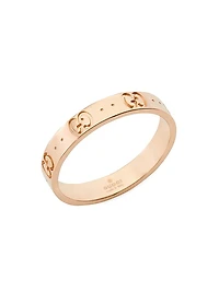 18K Rose Gold Icon Thin Band