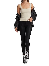 Charlie Coated Ankle Jeans