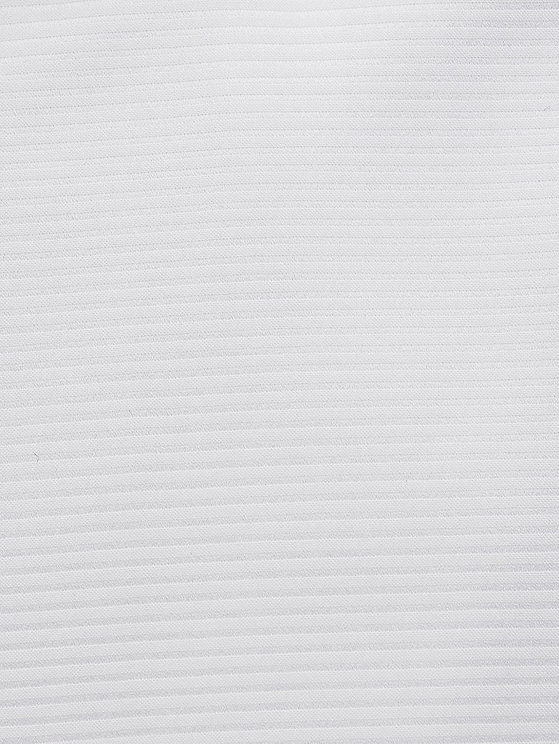 Regular-Fit Horizontal Rib Formal Shirt