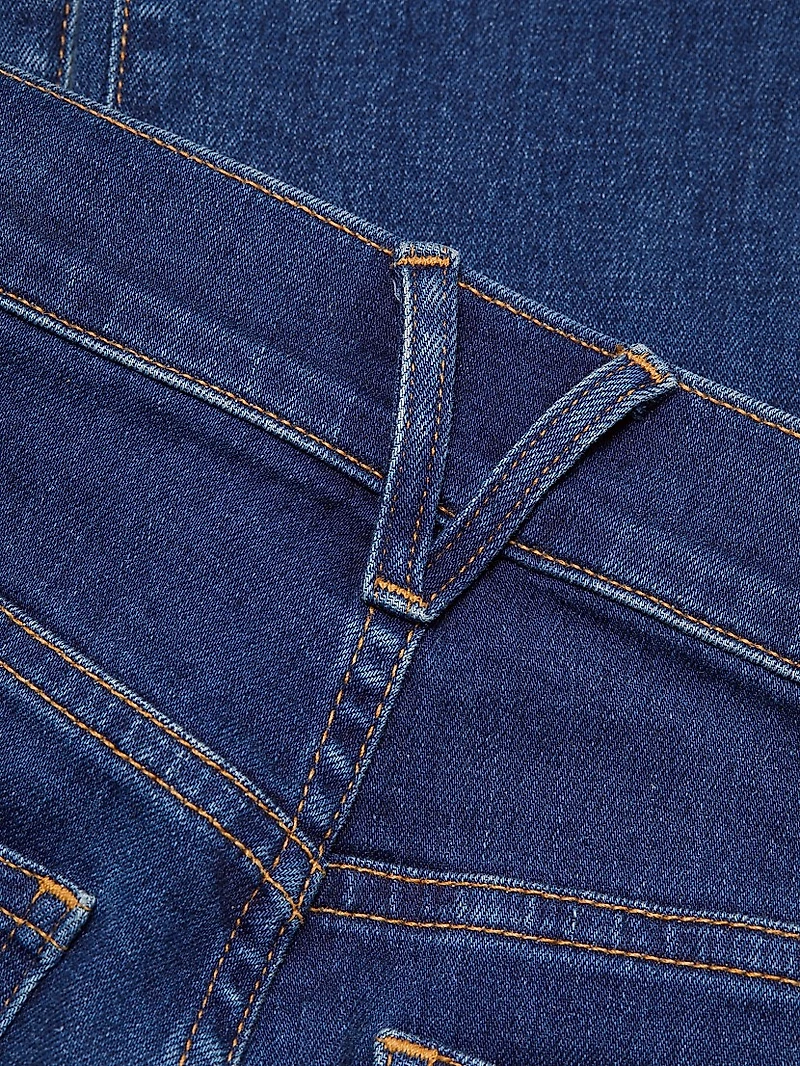 Beverly High-Rise Skinny Flared Jeans