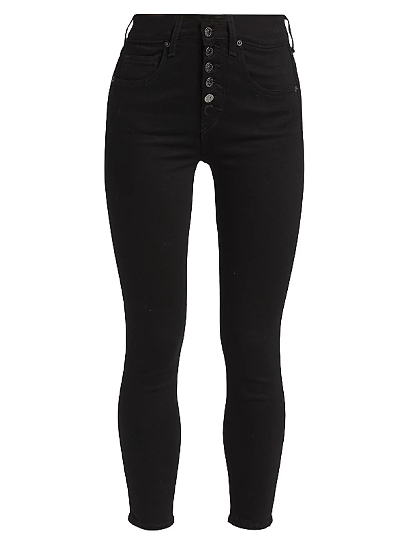 Debbie High-Rise Stretch Skinny Ankle Jeans