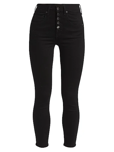 Debbie High-Rise Stretch Skinny Ankle Jeans