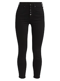 Debbie High-Rise Stretch Skinny Ankle Jeans