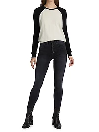 Debbie High-Rise Stretch Skinny Ankle Jeans