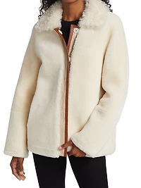 Sherpa Wing Collar Jacket
