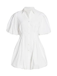 Cleo Puff-Sleeve Minidress