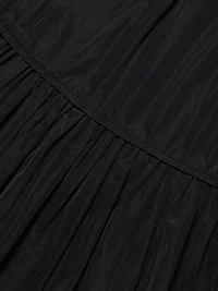 Vigore Smocked High-Neck Dress