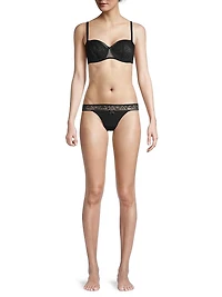 Demi Lace-Embellished Bra