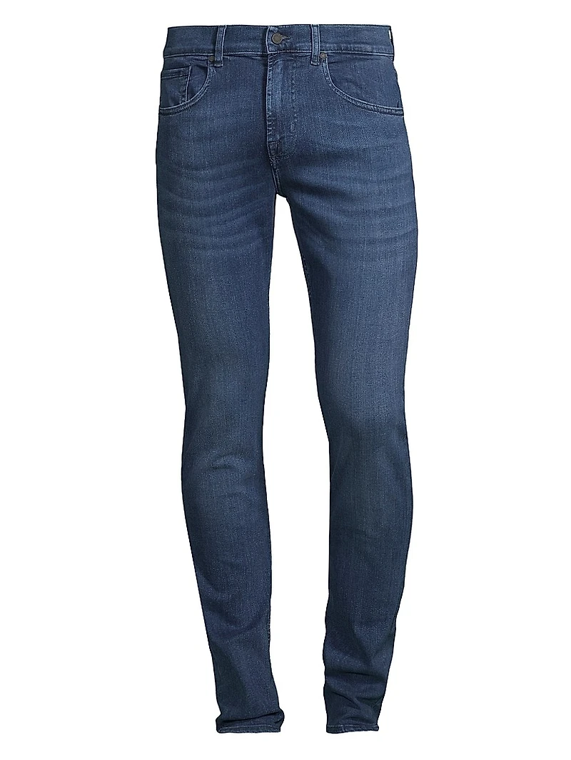 Skinny Cotton-Blend Jeans