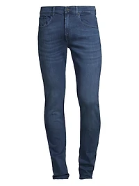Skinny Cotton-Blend Jeans