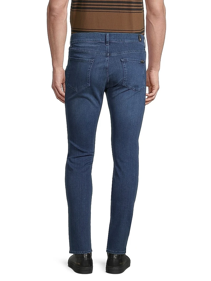Skinny Cotton-Blend Jeans