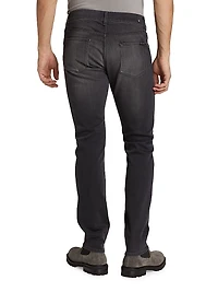 Slimmy Cotton-Blend Tapered Jeans