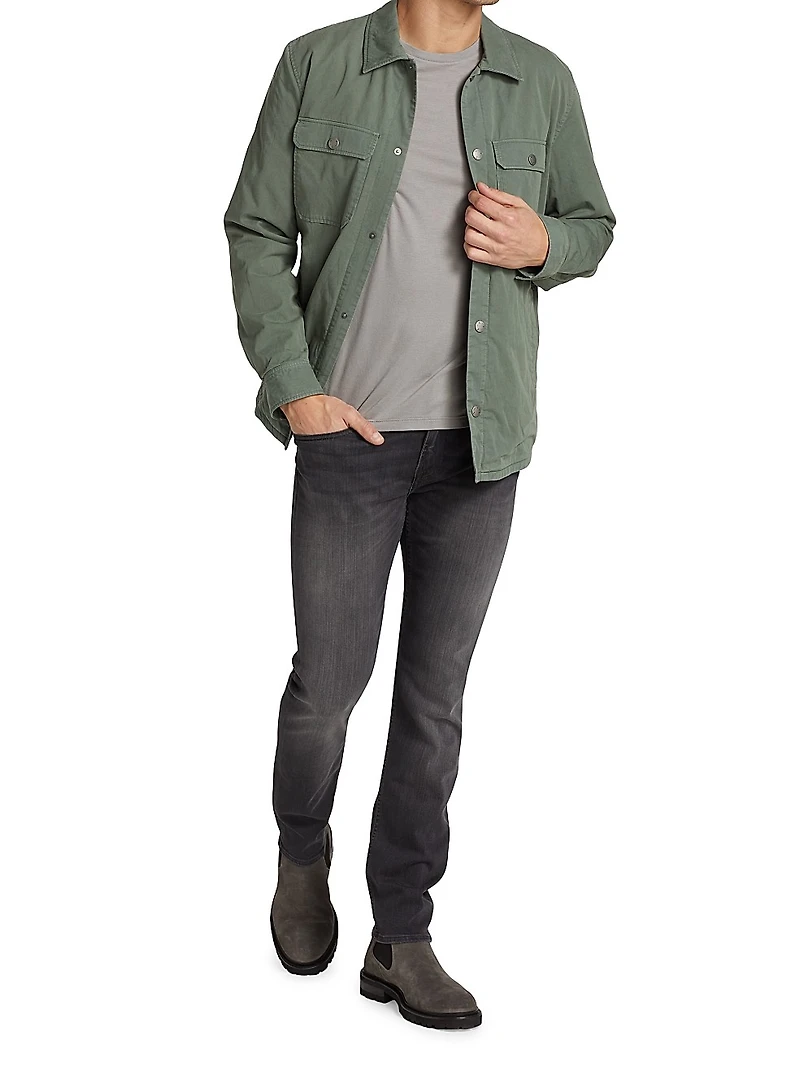 Slimmy Cotton-Blend Tapered Jeans