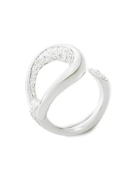 Fantina 18K White Gold & Diamond Ring