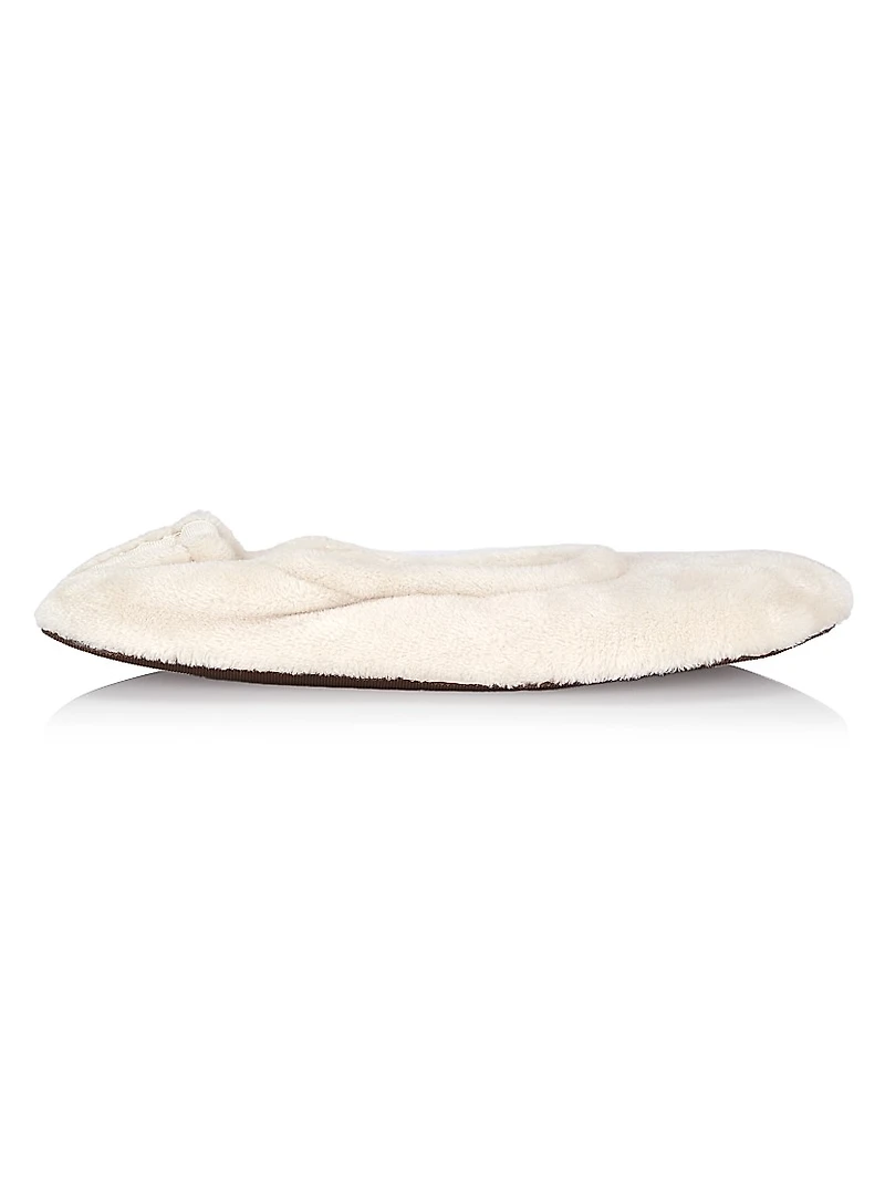 Plush Ballet Flats