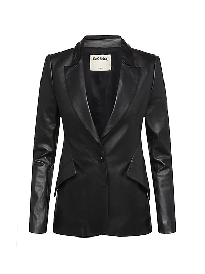 Chamberlain Leather Blazer
