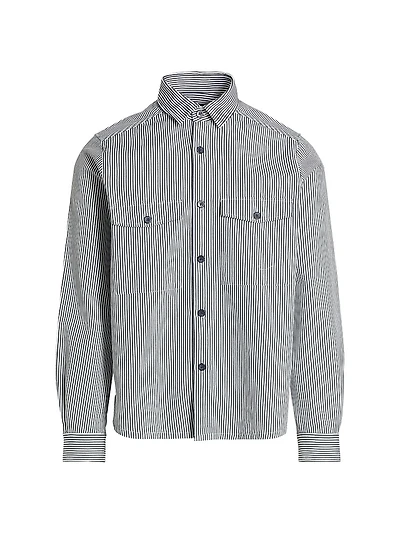 COLLECTION Railroad Stripe Overshirt
