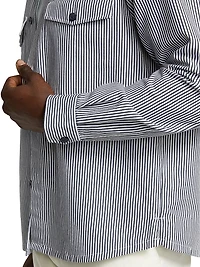 COLLECTION Railroad Stripe Overshirt